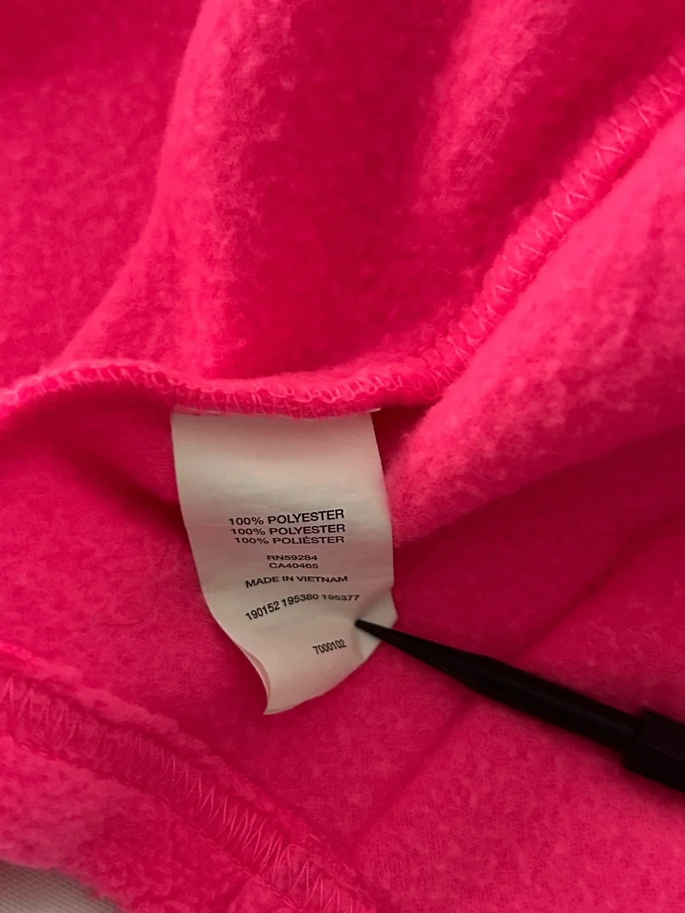 Set of 2 girls jackets, size 5T pink full zip fleece & green hooded lined jacket